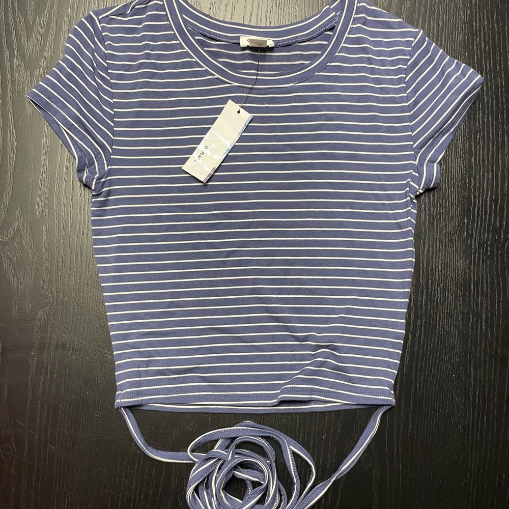 Garage clothing crop top. Brand new with tags